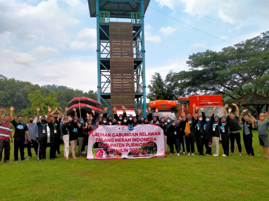 Pembinaan Generasi Muda latihan gabungan pmi purworejo 2022