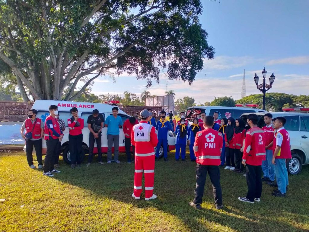 pmi relawan briefing pagi